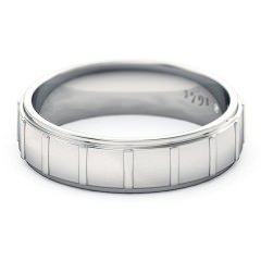 Wedding Bands Platinum 950 1791 Princess Men's