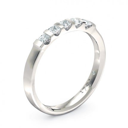 Wedding Band White Gold Karine Women's - Main View