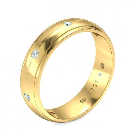 Wedding Band Radiosa Men's - Main View