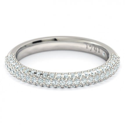 Wedding Bands Platinum 950 Passione Women's