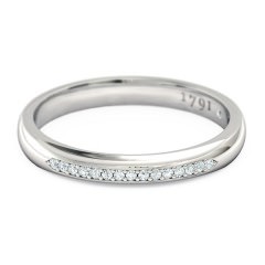 Wedding Bands White Gold Verita Women's