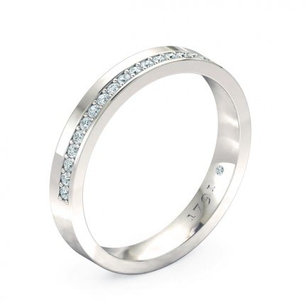 Wedding Band Platinum 950 Bella Women's - Main View