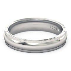 Wedding Bands Platinum 950 Sempre Men's